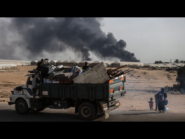 ⁣Un tir de char israélien a tué 21 personnes à l'ouest de Rafah selon des responsables gazaouis