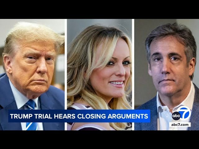⁣Highlights from closing arguments in Donald Trump’s hush money trial