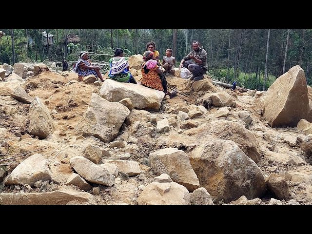 ⁣Papouasie-Nouvelle-Guinée : au moins 2 000 personnes ensevelies dans le glissement de terrain