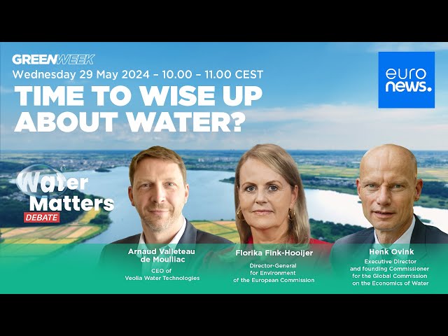 ⁣Experts debate how to fix Europe's water issues, from pollution to climate change