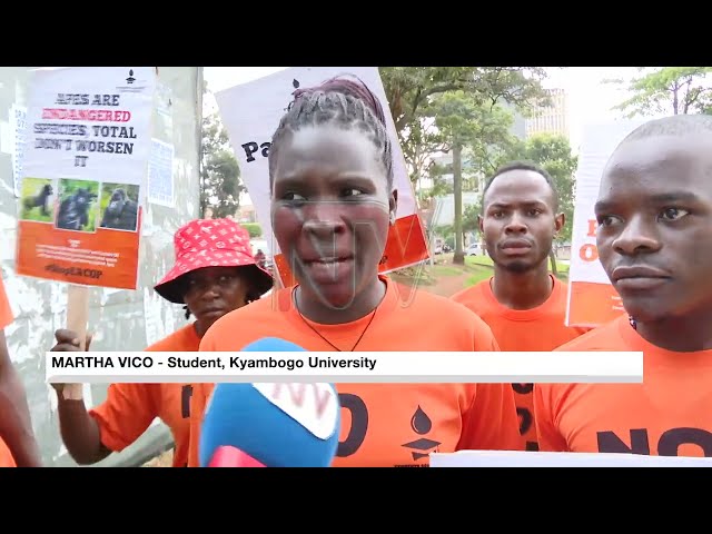 Students petition parliament over East African Crude Oil Pipeline