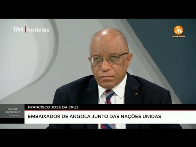 ⁣"Grande Entrevista" Francisco José da Cruz - Embaixador de Angola junto das Nações Unid