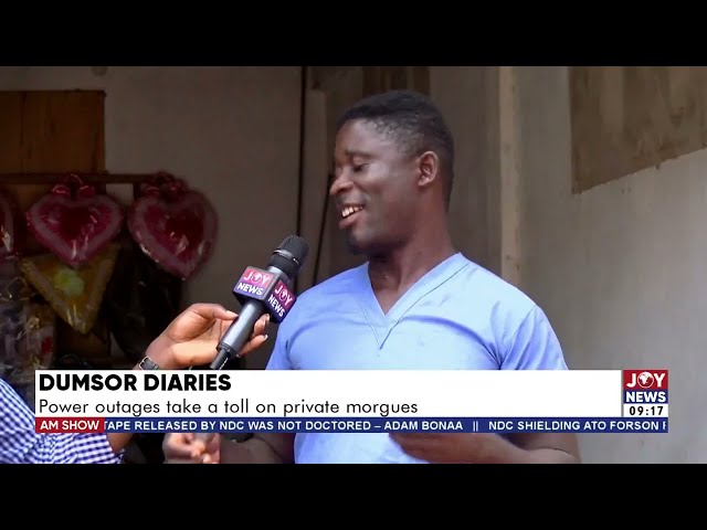 ⁣Dumsor Diaries: Power outages take a toll on private morgues