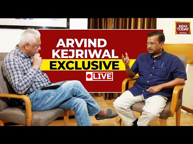 ⁣LIVE: Kejriwal In Exclusive Conversation With Rajdeep Sardesai LIVE | Kejriwal Interview LIVE