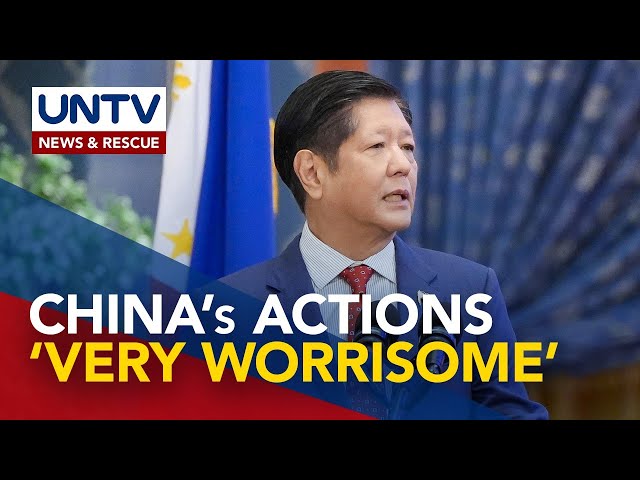 ⁣PBBM says China’s actions on WPS escalates situation