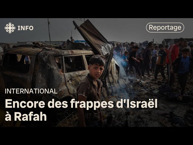 Gaza : Israël bombarde encore Rafah