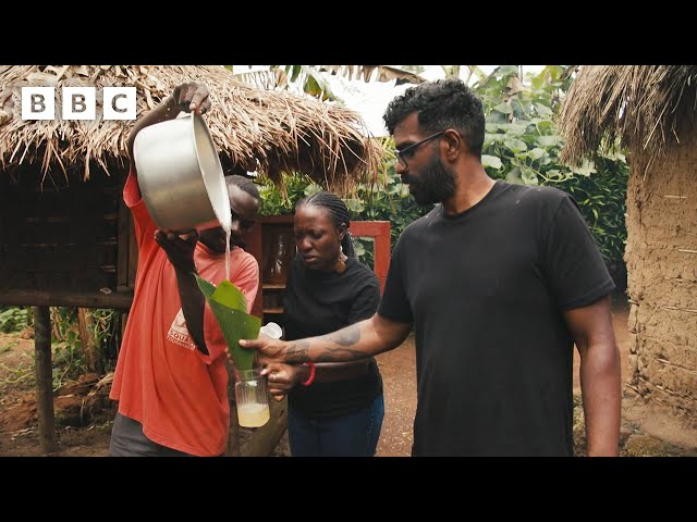 ⁣Romesh gets drunk off banana gin  | The Misadventures of Romesh Ranganathan - BBC