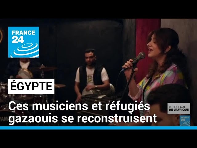 ⁣Réfugiés gazaouis en Égypte : les musiciens de l'ensemble Maqam se reconstruisent • FRANCE 24
