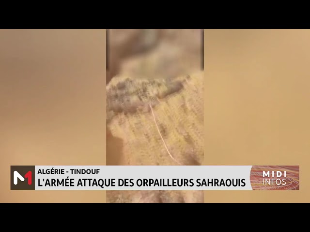 ⁣L'armée algérienne cible un groupe d'orpailleurs sahraouis