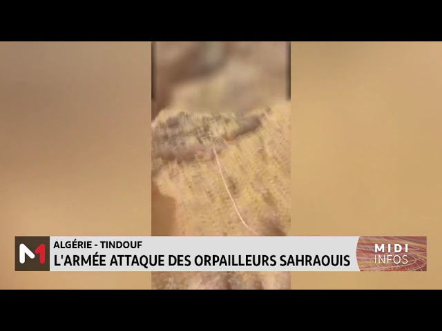 L'armée algérienne cible un groupe d'orpailleurs sahraouis