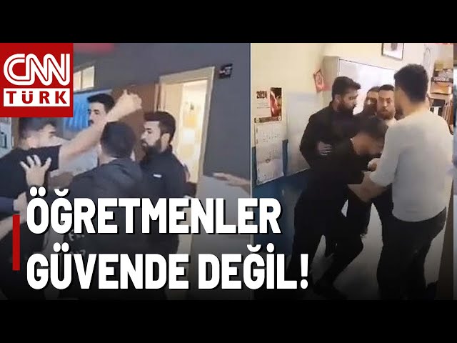 Öğretmenler Dövülüyor Hatta Öldürülüyor! Türkiye Buna Çözüm Arıyor!