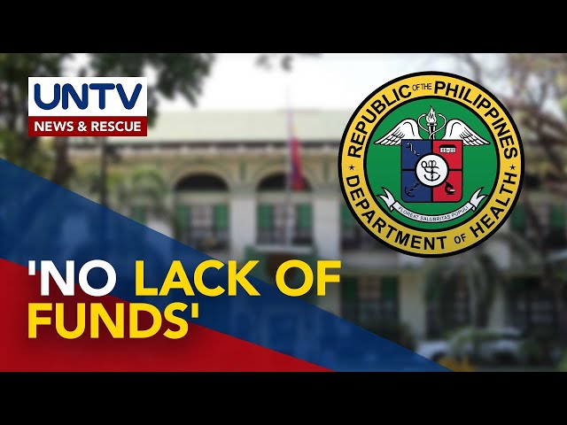 DOH denies lack of funds to fight new COVID-19 variants