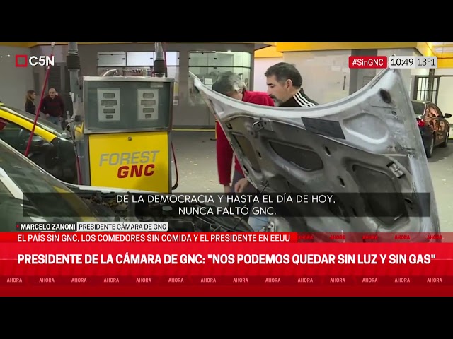 ⁣EL PRESIDENTE de la CÁMARA de GNC ADVIRTIÓ que "NOS PODEMOS QUEDAR SIN LUZ Y GAS"