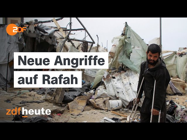 ⁣Rafah: Israelisches Militär setzt Angriffe fort  | Morgenmagazin