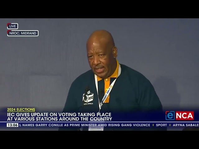 ⁣IEC reiterates citizens can only vote at a voting station where they registered