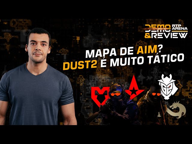 ⁣Regresso ao Dust2 e aula de agressividade no Anubis - Análise do NABOWOW | RTP Arena - Demo & Re