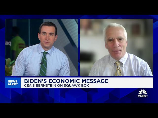⁣CEA Chair Jared Bernstein: We're doing all we can to lower costs for Americans