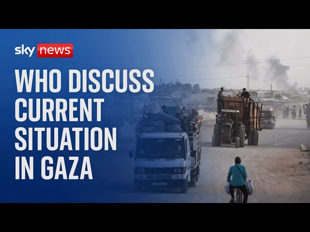 ⁣Watch live: World Health Organisation discuss situation in Gaza
