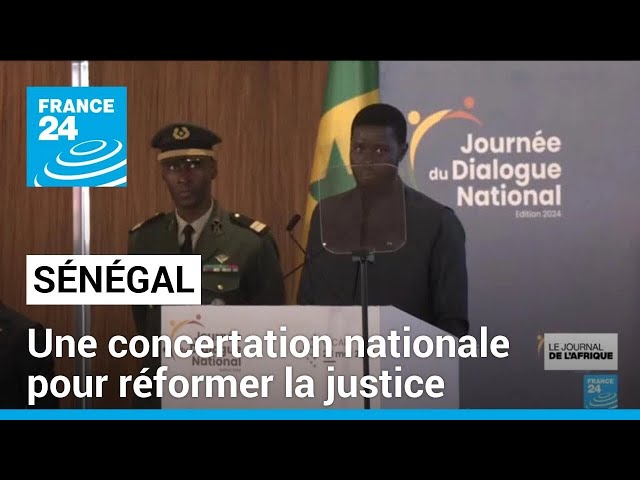 ⁣Sénégal : le président Faye lance une concertation nationale pour réformer la justice