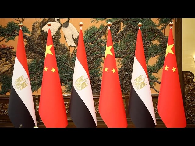 ⁣GLOBALink | President Xi welcomes Egyptian counterpart Sisi