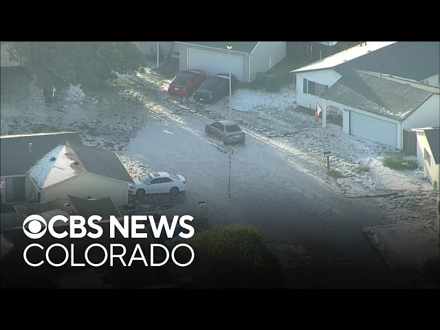 ⁣Flooding hits northeastern Colorado hard after overnight storms