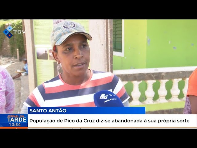 ⁣População de Pico da Cruz diz-se abandonada à sua própria sorte