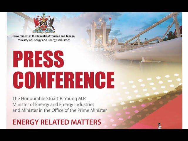 ⁣Ministry Of Energy And Energy Industries Media Conference On Energy Related Matters