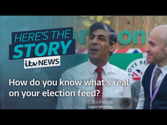 ⁣How do you know what’s real on your election feed? | ITV News