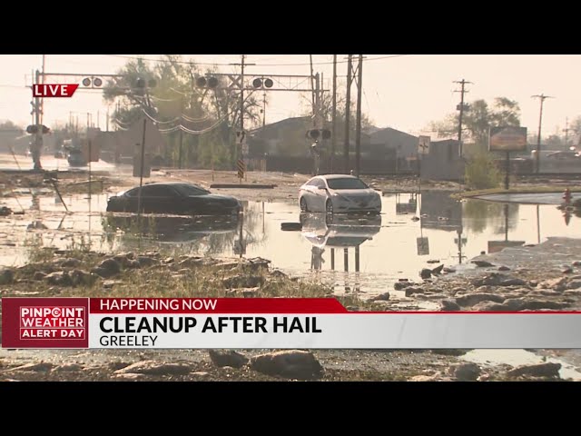 ⁣Northern Colorado hit with heavy flooding, hail