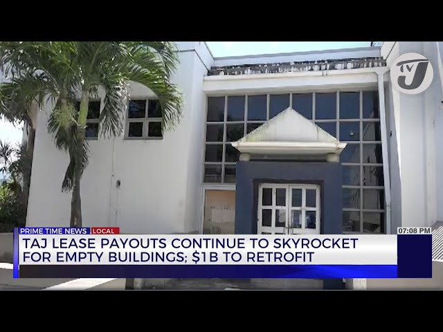 ⁣TAJ Lease Payouts Continue to Skyrocket for Empty Buildings; $1B to Retrofit | TVJ News