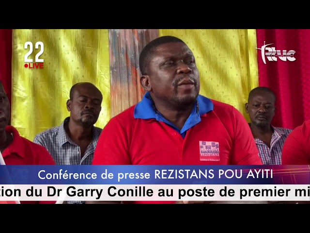 ⁣Rezistans Ayiti salue la nomination du Dr Garry Conille au poste de PM de la transitio