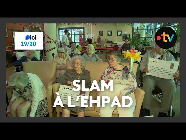 ⁣Les résidents d'un Ehpad participent à un concours de poésie pas comme les autres