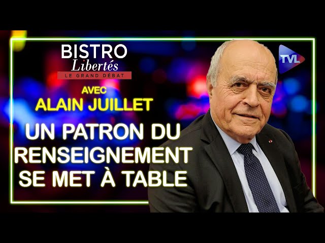 ⁣Un patron du renseignement se met à table à Bistro Libertés - TVL