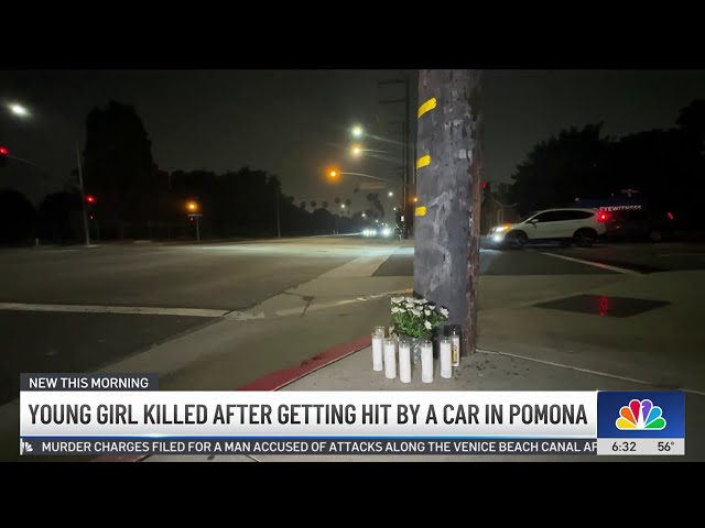 ⁣6-year-old girl hit and killed by car in Pomona