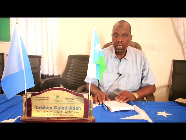 ⁣Gudoomiyaha Ceelwaq ayaa ka warbixiyay socdalka madaxweyne ku xigeenka jubbaland ku gaaray degmadas