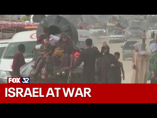 ⁣Israel at War: Pier and airstrike fallout