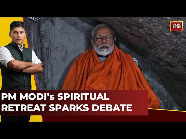 ⁣PM Modi To Go For Meditation At Vivekananda Rock Memorial In Kanyakumari From May 30-June 1