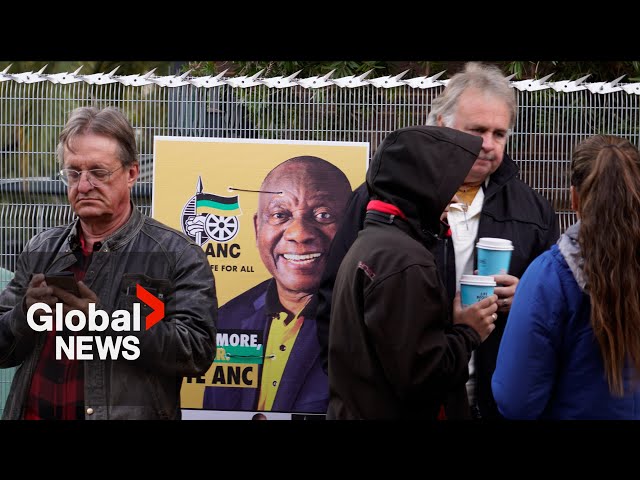 ⁣South Africa election: ANC could lose 30-year rule as president raises interference concerns