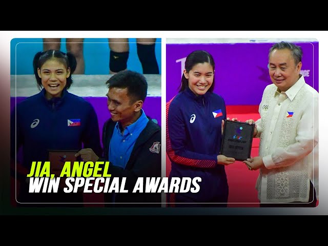 ⁣Jia de Guzman, Angel Canino win Best Setter, Best Opposite Spiker awards in AVC Cup | ABS-CBN News