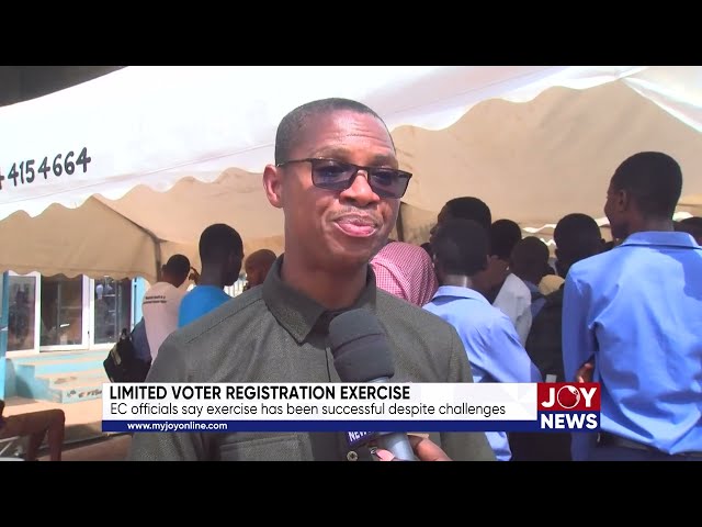 ⁣Limited voter registration: EC officials say exercise has been successful despite challenges