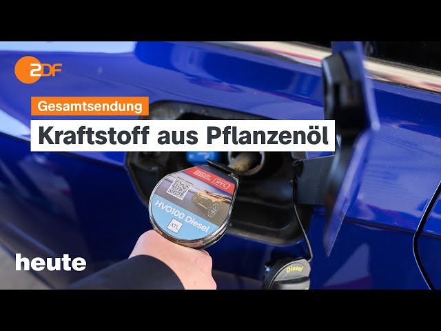 heute 19:00 Uhr vom 29.05.2024  Neuer Kraftstoff HVO100, Rentenpaket, Klimasatellit