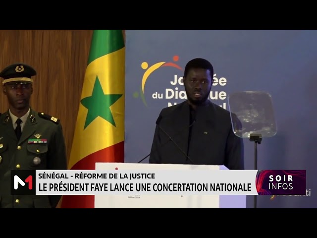⁣Réforme de la justice au Sénégal : Le président Faye lance une concertation nationale