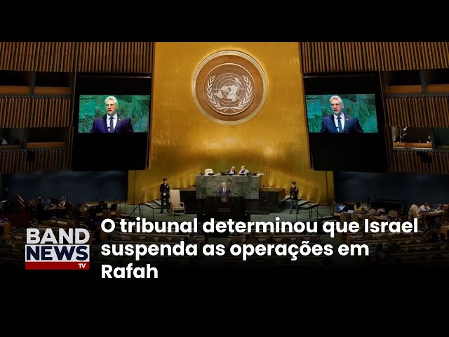 ⁣Onu avalia votar resolução contra ataques em Rafah | BandNewsTV