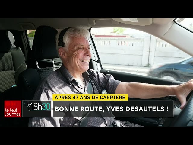⁣Après 47 ans de carrière: bonne route, Yves Desautels!