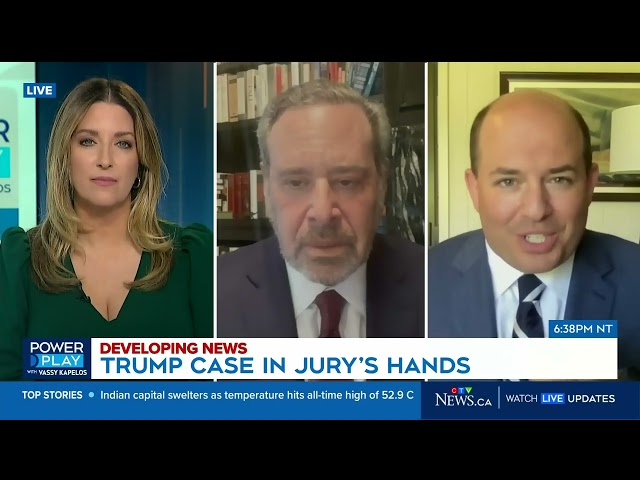 ⁣Trump case in the jury's hands. David Frum, Brian Stelter weigh in | Power Play with Vassy Kape