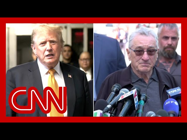 ⁣‘Broken down fool’: Trump comments on Robert De Niro outside court