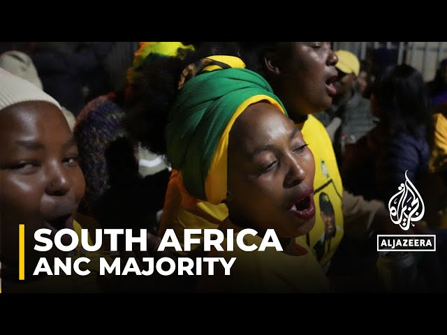⁣South Africans have voted in elections with ANC: Majority threatened for the first time since 1994
