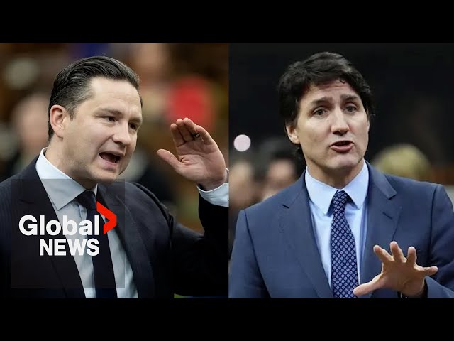 ⁣Poilievre laughs at Trudeau’s take on inflation: "Did he realize budgets don't balance the