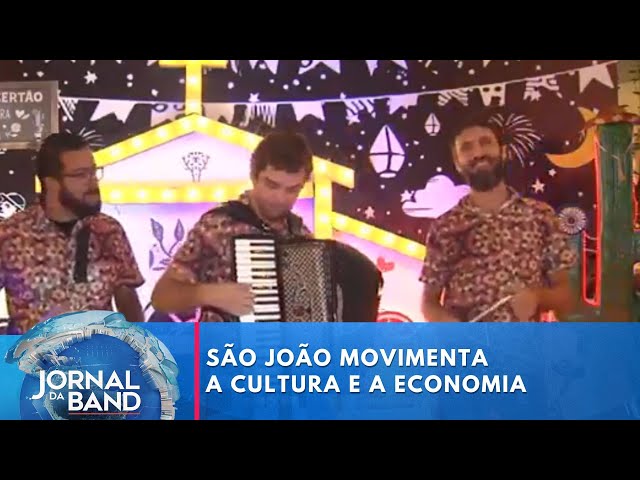 ⁣São João movimenta a cultura e a economia | Jornal da Band