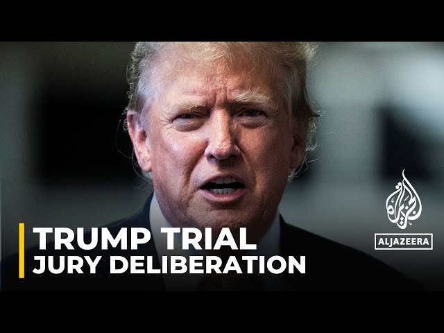 ⁣Donald trump on trial: Jury deliberating 'hush money' case